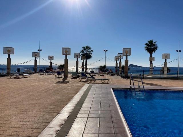 Santa Margarita, Benidorm Levante, 1St Line, Frontal Seaview, Ocean Terrace Exterior foto